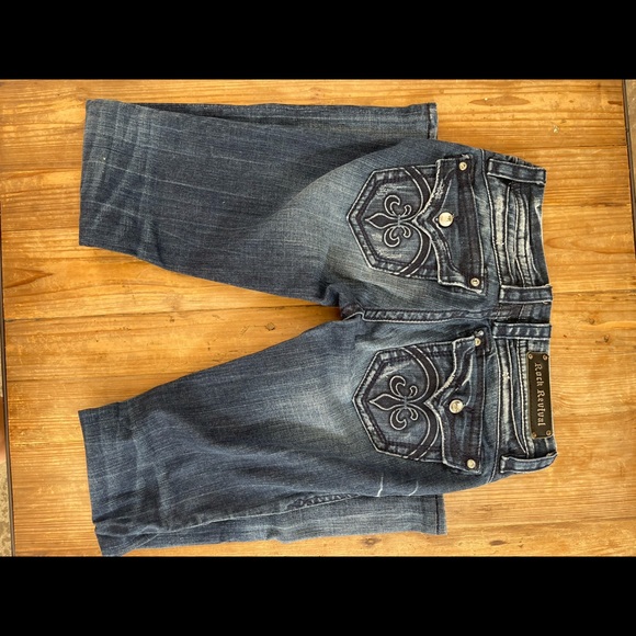 Rock Revival Womens Jeans Sz 27 #RJ820TT6 Sasha - Picture 5 of 9